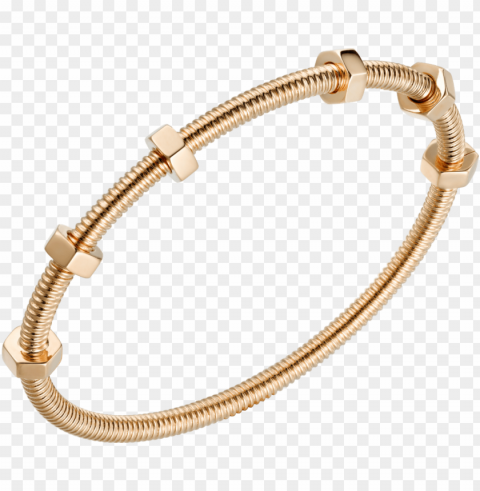 ecrou de cartier bracelet price Transparent PNG Isolated Object