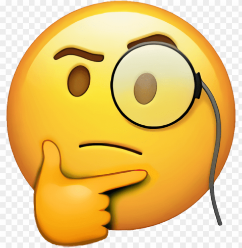 edgy dank memes funnypictures edgy - thinking emoji Transparent Background Isolated PNG Character PNG transparent with Clear Background ID 4883a8b1