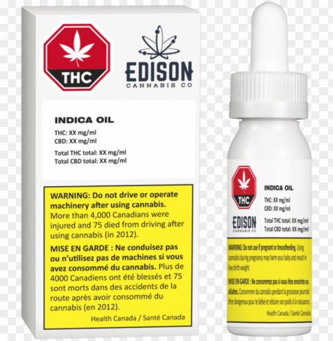 edison indica oil PNG images for mockups