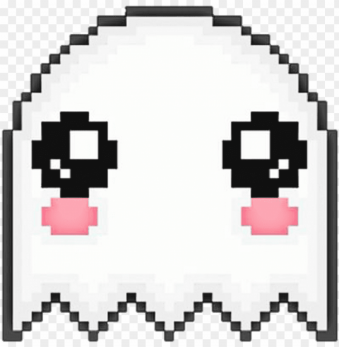 edit overlay tumblr ghost fantasma pixel cute - sans head PNG Image with Transparent Isolated Graphic