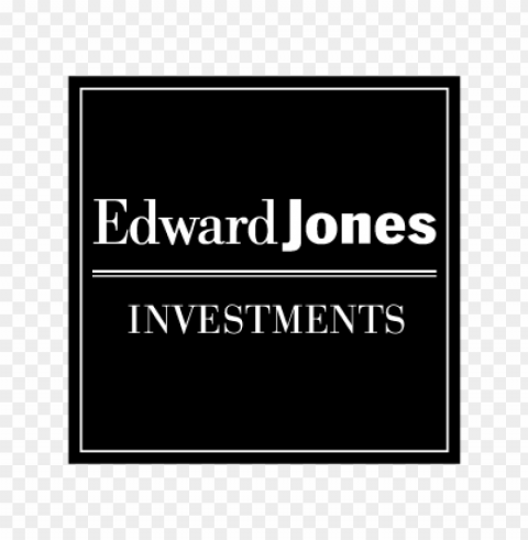 edward jones black vector logo PNG for overlays