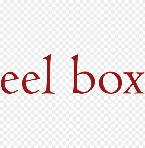 eel box logo lc - carmine Isolated Item on Transparent PNG Format