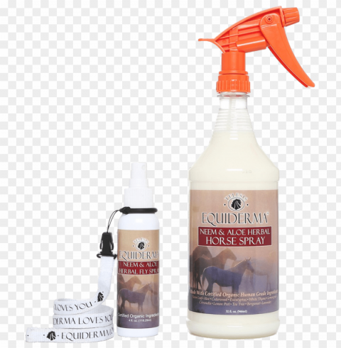 eem & aloe natural horse spray plus free 4oz travel - lotio ClearCut PNG Isolated Graphic