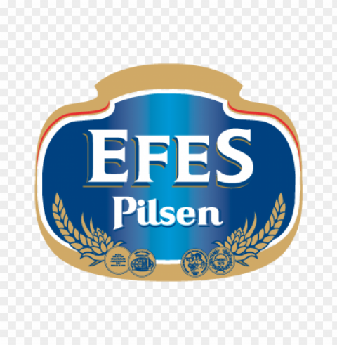 efes pilsen beer logo vector free Clear Background PNG Isolated Item