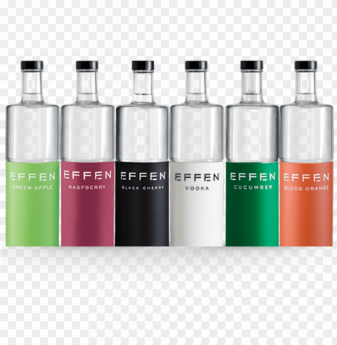 effen vodka PNG Image with Isolated Graphic