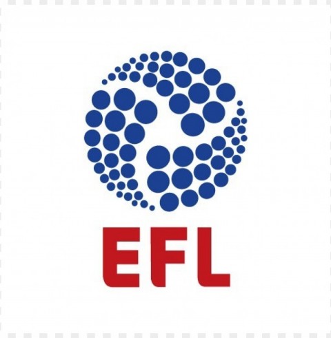 efl english football league logo vector Isolated Character in Transparent PNG