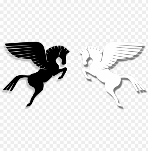 egasus clipart greek - pegasus pictures in black and white PNG images for merchandise