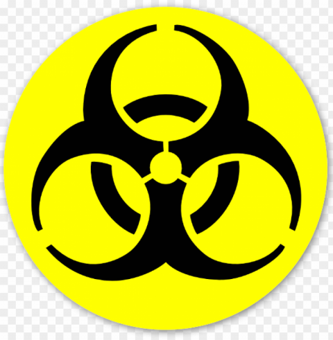 egatina riesgo biocontaminante - biohazard symbol PNG Image Isolated with Clear Background