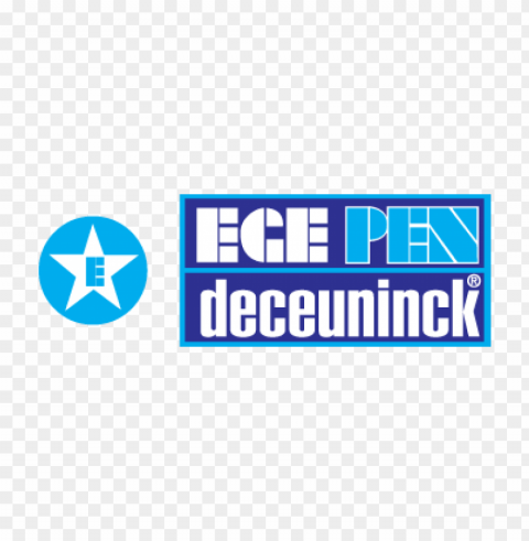 ege pen deceuninck logo vector free Transparent PNG stock photos