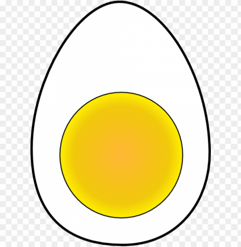 egg yolk albumen white of egg white-egg eggwhite - half boiled egg vector PNG files with no backdrop required