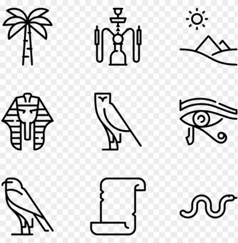 egypt line craft - egypt ico PNG images with no fees