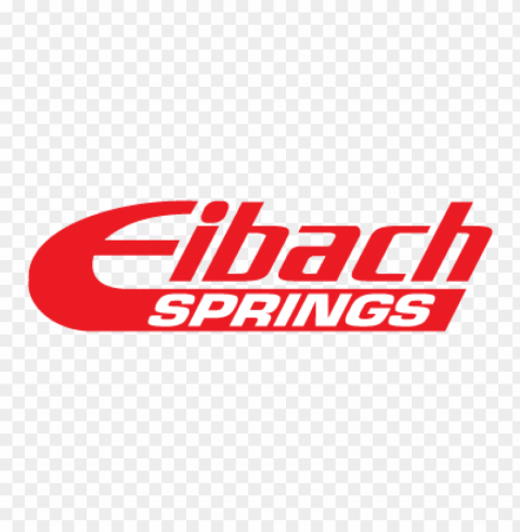 eibach springs eps logo vector free download Transparent PNG Isolation of Item