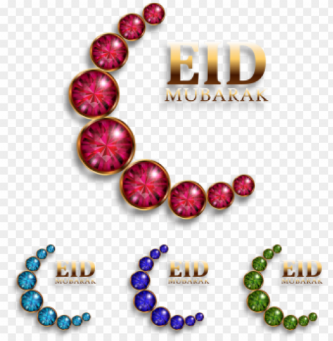 eid mubarak eid mubarak month moon and vector - eid al-fitr Transparent Background PNG Isolated Character