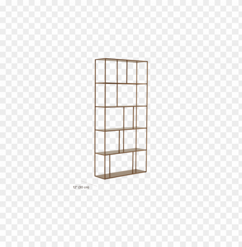 eiffel - côté - shelf Isolated Element with Transparent PNG Background