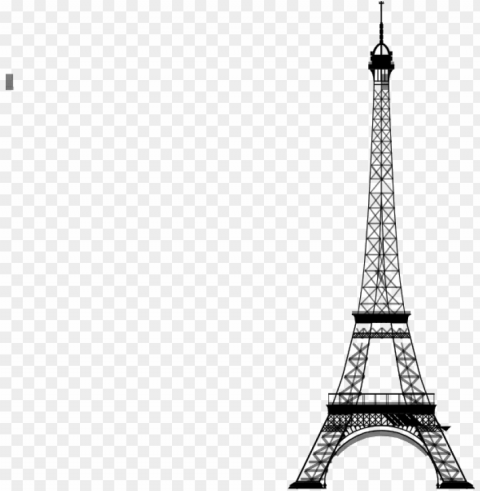eiffel tower vector Isolated PNG Image with Transparent Background