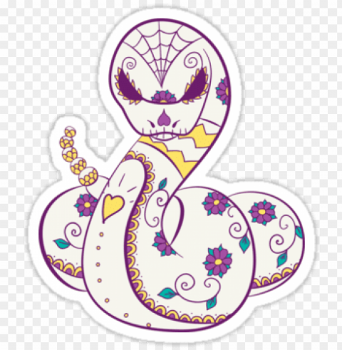 Ekans Pokemuerto - Day Of The Dead Pokemo Isolated Item On HighQuality PNG