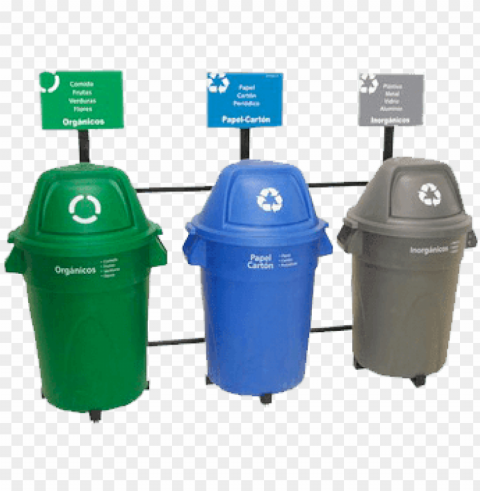 El Reciclaje Y Los Contenedores De Basura - Botes De Basuras Ecologicos HD Transparent PNG