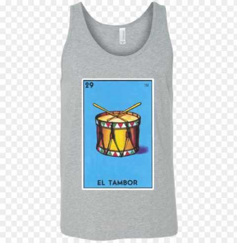 el tambor unisex tank to HighQuality Transparent PNG Isolated Art