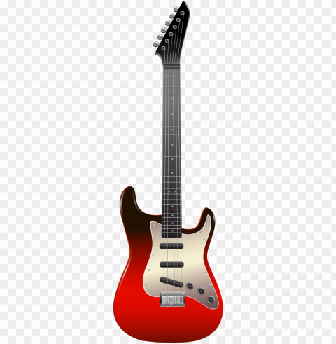 electric guitar square clipart Isolated Graphic on HighQuality PNG