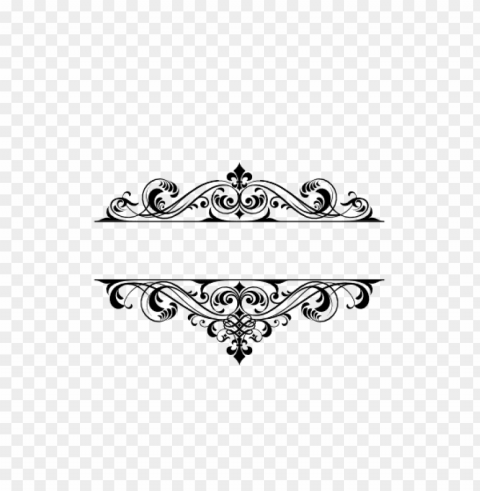 elegant lines Isolated Illustration in HighQuality Transparent PNG