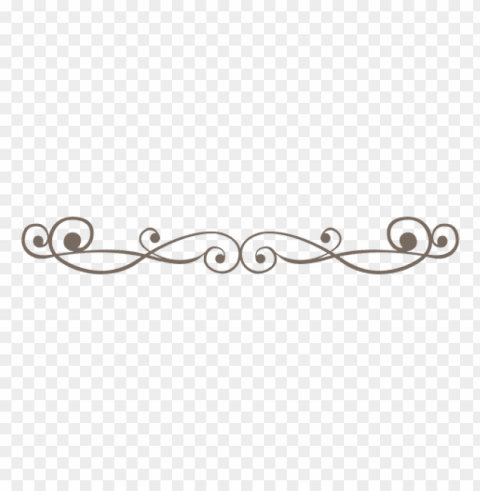 elegant lines Isolated Item on Transparent PNG Format