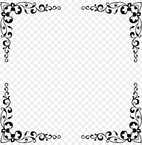 elegant transparent frames PNG images with alpha mask