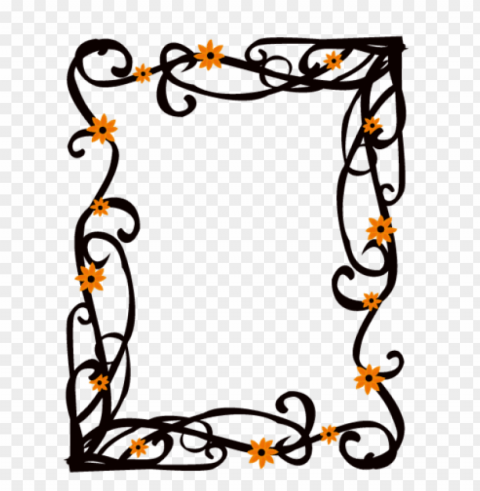 Elegant Frames Isolated Subject With Clear Transparent PNG