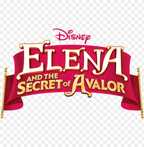 elena and the secret of avalor - elena and the secret of avalor logo PNG Image Isolated with HighQuality Clarity