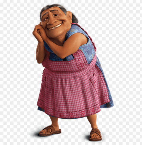 elena rivera also known as abuelita is a character - abuela de miguel coco Isolated PNG on Transparent Background