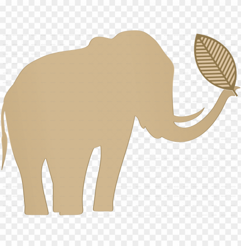 elephant shape HighQuality PNG Isolated Illustration