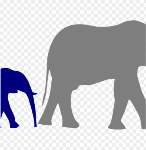elephant silhouette Transparent PNG download