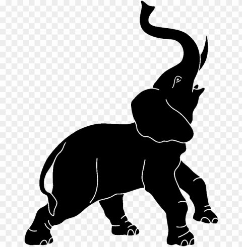elephant vector PNG Graphic with Clear Background Isolation