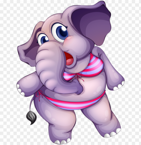 elephant with bikini PNG clipart with transparent background PNG transparent with Clear Background ID 328d985c