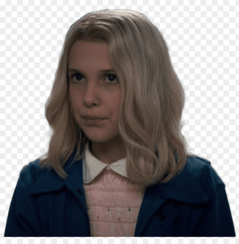 eleven stranger things - blond PNG transparent icons for web design PNG transparent with Clear Background ID d53b6847