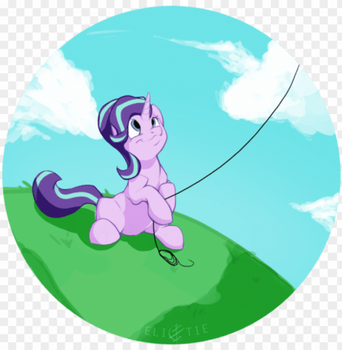elicitie female grass kite kite flying mare pony - starlight theatre HighResolution Transparent PNG Isolated Element
