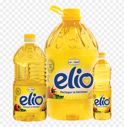 elio is the excellency algerian brand for cooking oil - زيت ايليو Transparent Background Isolated PNG Character