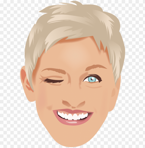 Ellen Heart Eyes Emoji PNG Images Without Restrictions