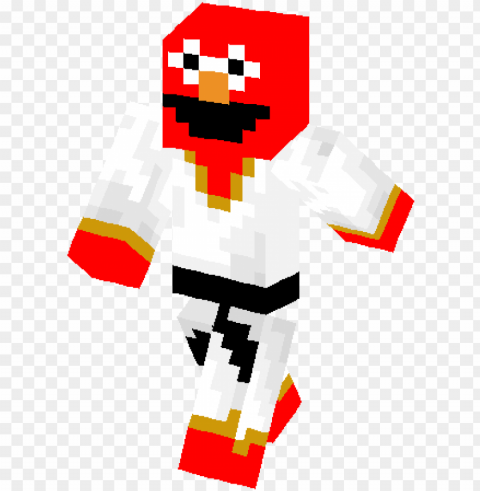 elmo karate skin - ski PNG files with clear backdrop collection