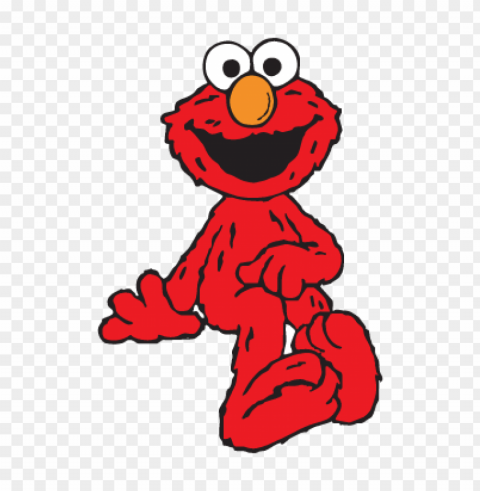 elmo sesame street vector free download Clean Background Isolated PNG Icon