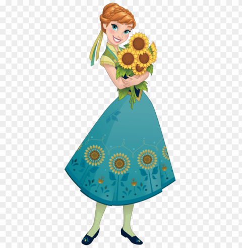 elsa frozen fever Isolated Object on HighQuality Transparent PNG
