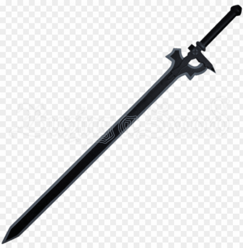 elucidator cosplay sword sao medieval swords functional - kirito sword elucidator PNG images with clear cutout