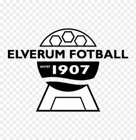 elverum fotball vector logo PNG file without watermark