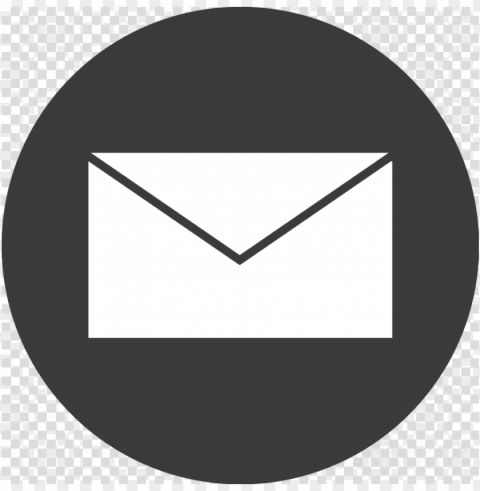 email icon blackcomputer icons email - mail icon grey circle PNG Graphic Isolated with Clarity