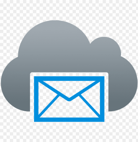 email icons cloud - cloud email icon PNG Image with Isolated Element