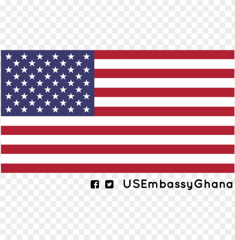 embassy of united states ghana - british and american flag together Isolated Object with Transparent Background in PNG