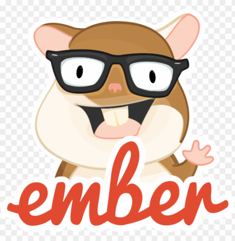 ember logo Isolated Illustration in HighQuality Transparent PNG