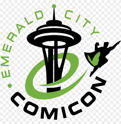 emerald city comic con 2017 logo PNG Image with Isolated Icon