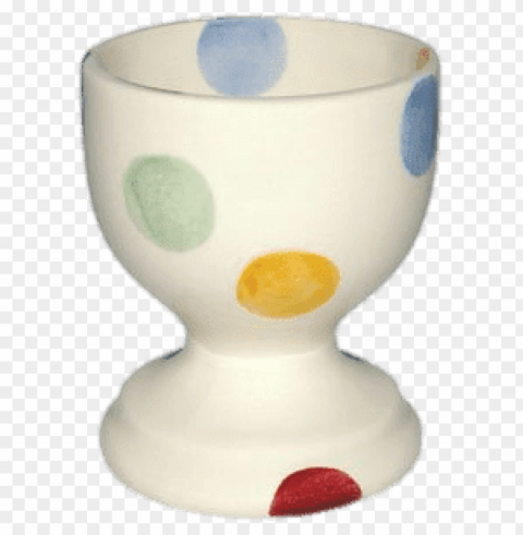 emma bridgewater polka dot egg cup Isolated Subject in HighResolution PNG