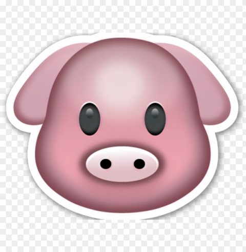 emoji de cerdito High-definition transparent PNG