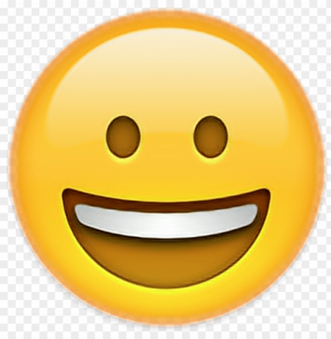 emoji emojis emoticonos emoticono feliz happy reir - happy face emoji PNG photo without watermark